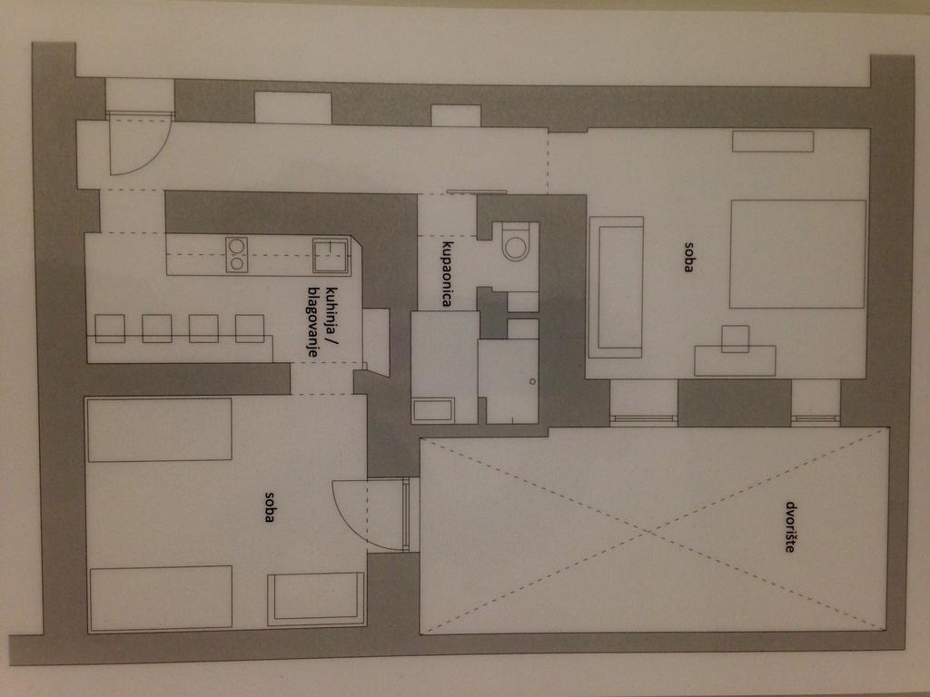 Smart Apartment Zagreb Rum bild